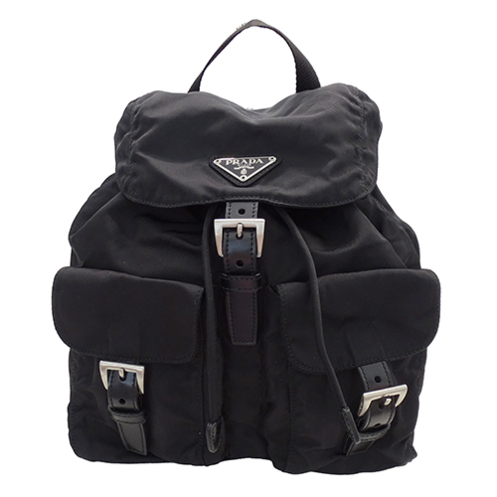 Prada Nylon Black Backpack Rucksack - image 2